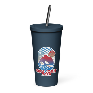 Orca / Comet 2024 Insulated Tumbler w/ Straw