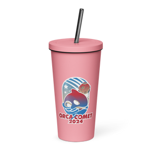 Orca / Comet 2024 Insulated Tumbler w/ Straw