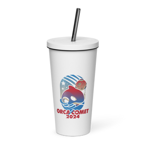 Orca / Comet 2024 Insulated Tumbler w/ Straw