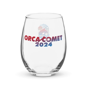 Orca / Comet 2024 Stemless wine glass