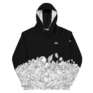 Hustle Harder Floral Unisex Hoodie