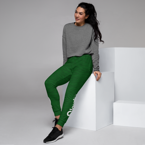 Qloud09 Women's Heather Green Joggers