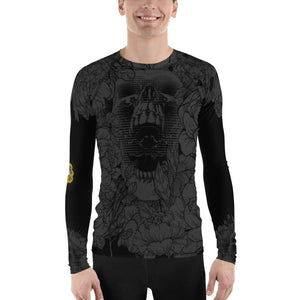 Hustle Harder Onyx Men's V2 Rash Guard