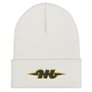 Hustle Harder Cuffed Beanie