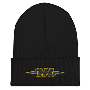 Hustle Harder Cuffed Beanie